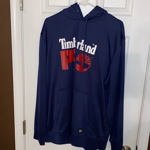 Timberland Men’s Size Large Navy Blue Hoodie